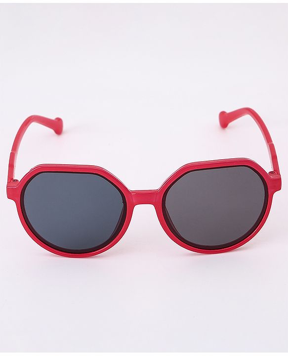 Babyhug Round Shaped Sunglasses - Red