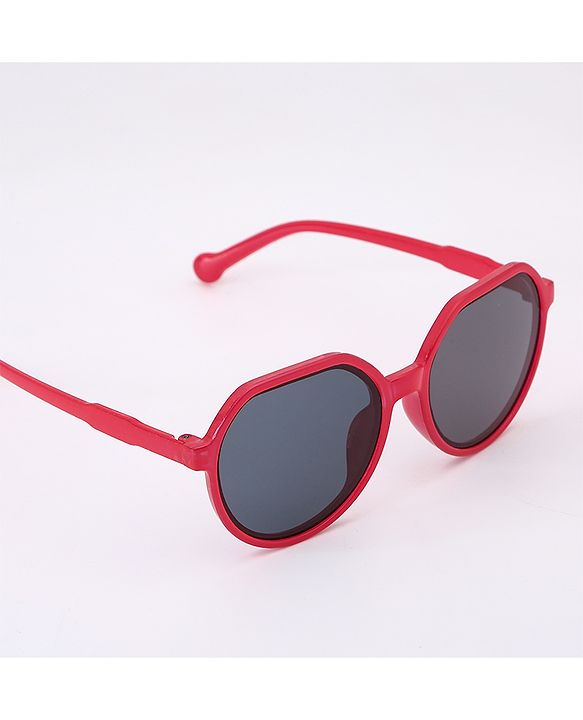Babyhug Round Shaped Sunglasses - Red