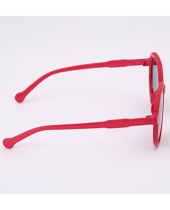 Babyhug Round Shaped Sunglasses - Red
