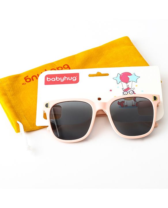 Babyhug Square Sunglasses - Pink