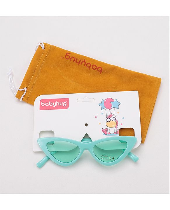 Babyhug Triangle Shaped Sunglasses - Green