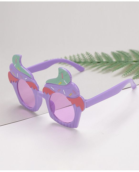 Babyhug Cupcake Shaped Sunglasses Free Size - Purple