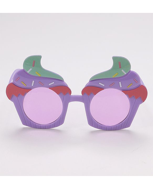 Babyhug Cupcake Shaped Sunglasses Free Size - Purple