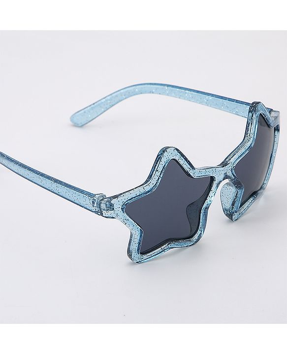 Babyhug Star Shaped Sunglasses Free Size - Blue