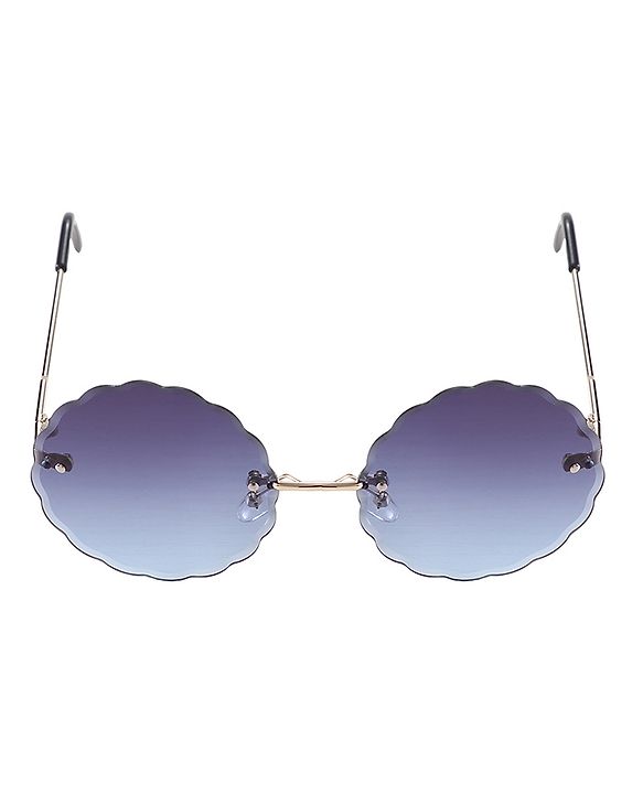 Pine Kids Round Sunglasses - Black