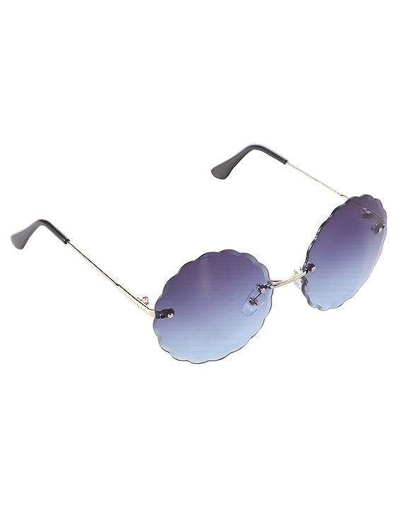 Pine Kids Round Sunglasses - Black