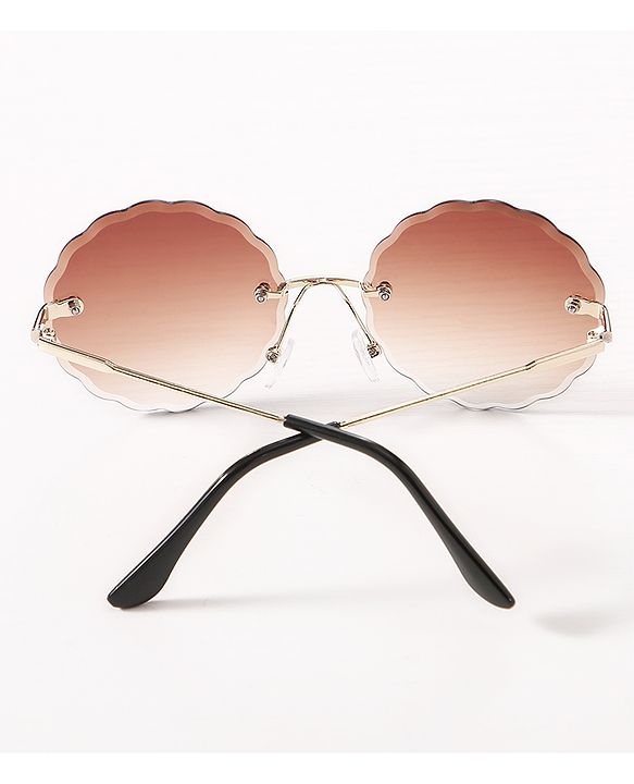 Pine Kids Round Sunglasses - Brown