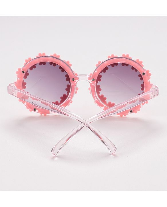 Babyhug Floral Design Sunglass Free Size - Pink