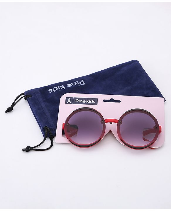 Pine Kids Sunglasses Free Size - Red