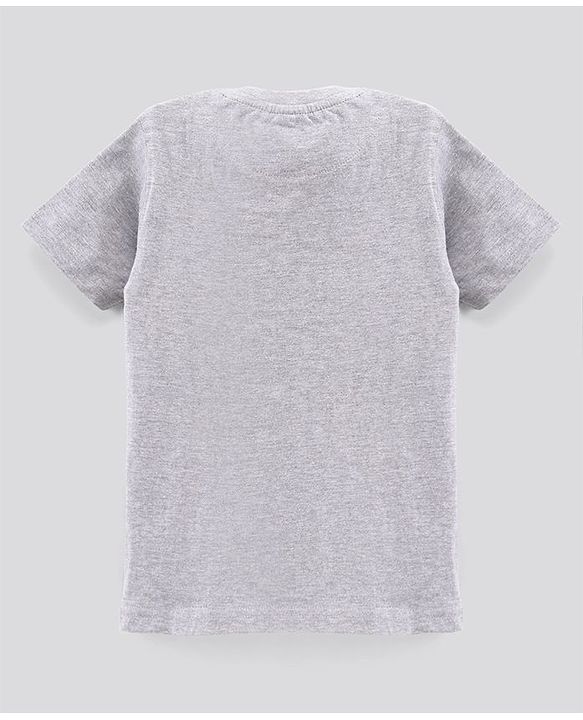 Pine Kids Biowash Half Sleeves Tees Pack of 3 - Red Royal Blue Light Grey