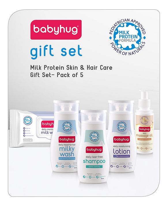 Milk Protein Skin and Hair care giftset - Pack of 5