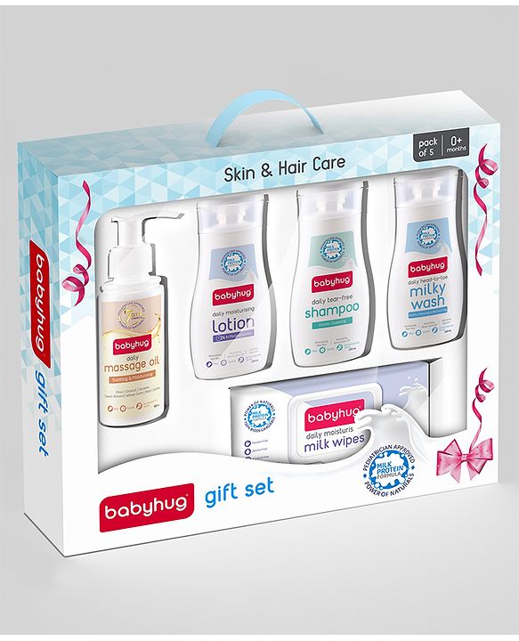 Milk Protein Skin and Hair care giftset - Pack of 5