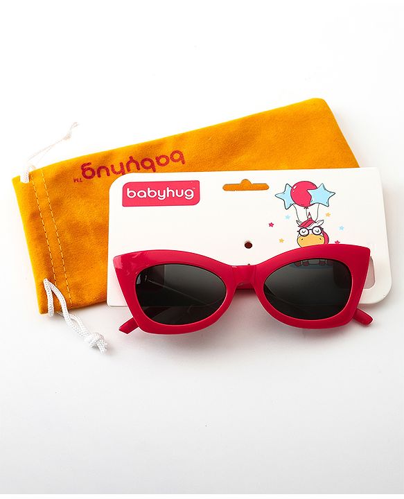Babyhug Sunglasses Broad Frame - Red