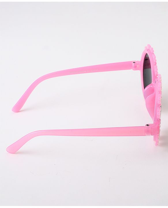 Babyhug Sunglasses Floral Frame - Pink