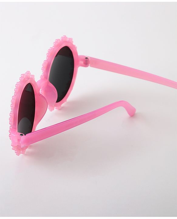 Babyhug Sunglasses Floral Frame - Pink