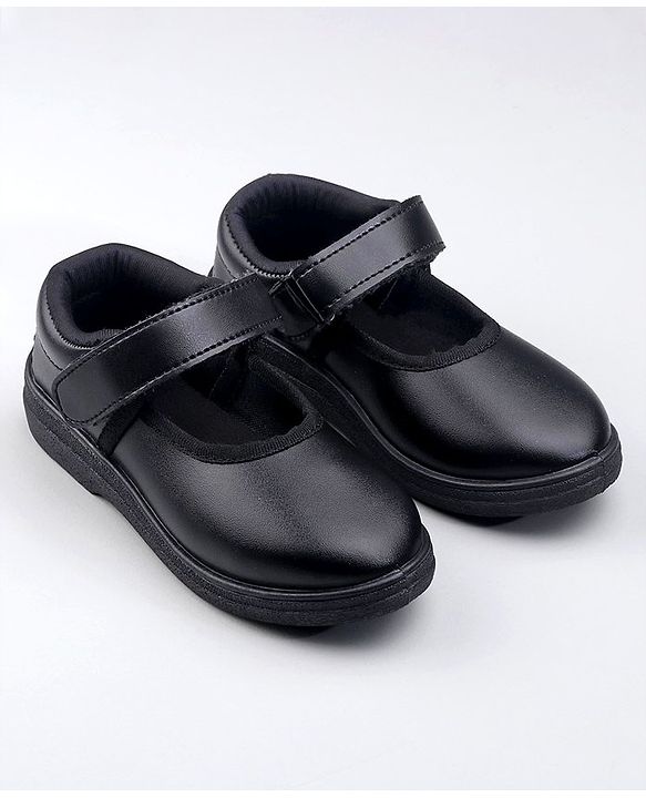 Pine Kids School Shoes - Black