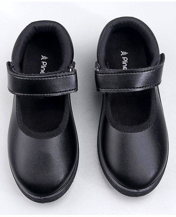 Pine Kids School Shoes - Black