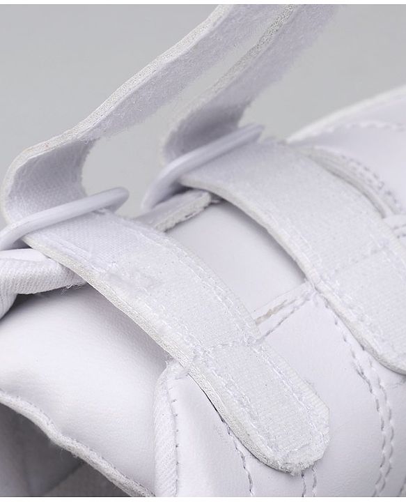 Pine Kids Non Lace School Shoes - White
