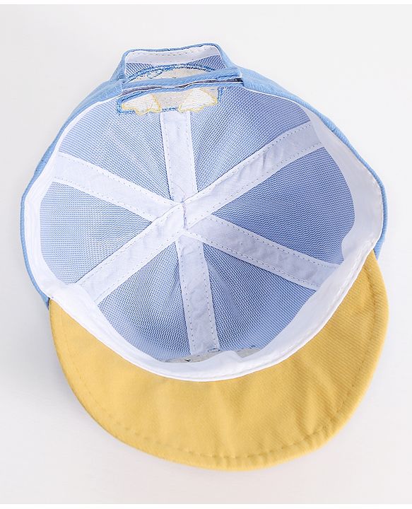 Babyhug Duck Embroidered Baseball Cap - Blue