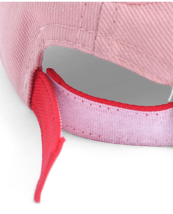 Babyhug Duck Embroidered Baseball Cap - Pink