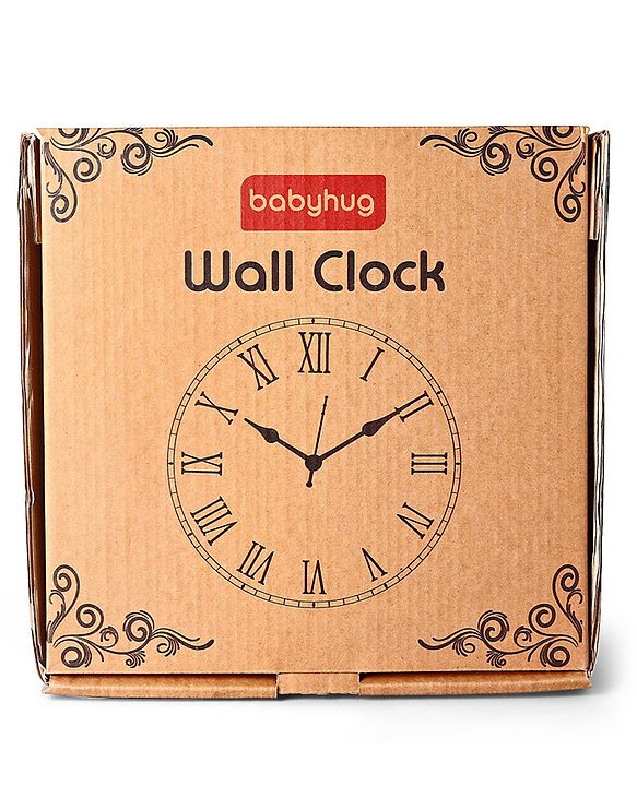 Babyhug Unicorn Wall Clock - White
