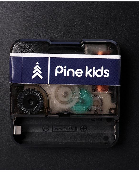 Pine Kids Zodiac Wall Clock - Blue & Black
