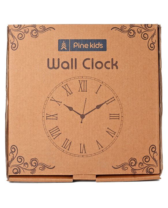 Pine Kids Zodiac Wall Clock - Blue & Black