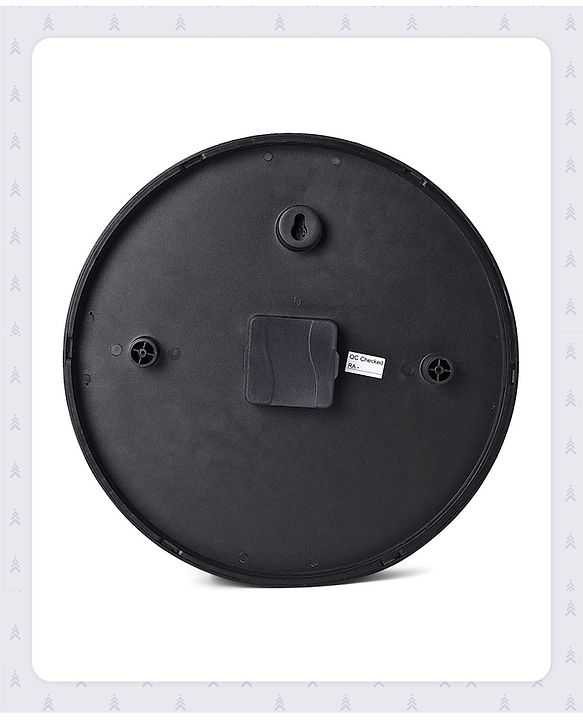 Pine Kids Transport Wall Clock - Light Blue & Black