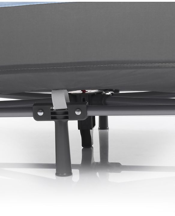 Babyhug Amaze Playpen cum Travel Cot with Mattress & Mosquito Net - Navy Blue| Easy Assembly| Compact Fold| Mesh Sides| Zipper Opening for Fun-play| Storage cum Carry Bag| Wheels with Lock