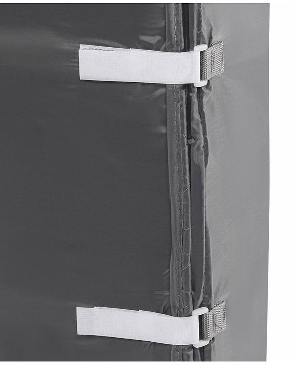 Babyhug Amaze Playpen cum Travel Cot with Mattress & Mosquito Net - Navy Blue| Easy Assembly| Compact Fold| Mesh Sides| Zipper Opening for Fun-play| Storage cum Carry Bag| Wheels with Lock