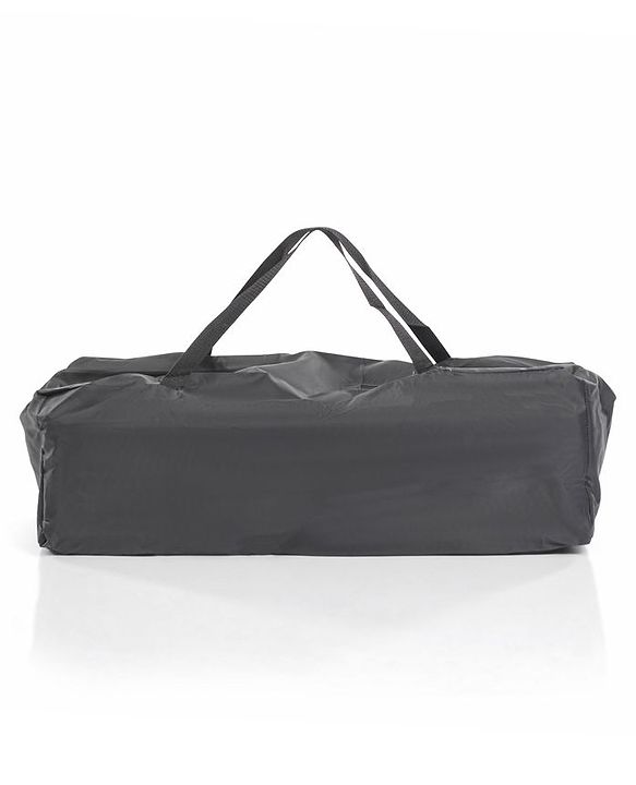 Babyhug Amaze Playpen cum Travel Cot with Mattress & Mosquito Net - Navy Blue| Easy Assembly| Compact Fold| Mesh Sides| Zipper Opening for Fun-play| Storage cum Carry Bag| Wheels with Lock