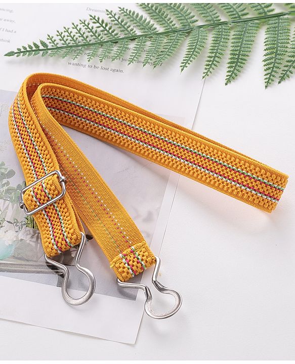 Babyhug Free Size Belt - Yellow