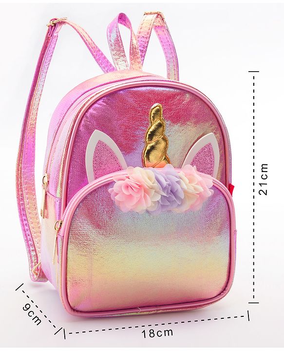 Babyhug Fashion Backpack Free Size - Pink