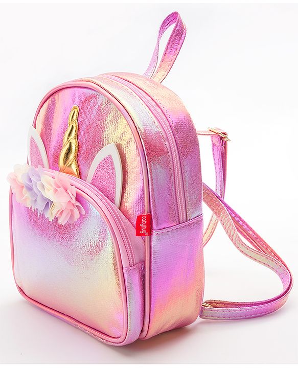 Babyhug Fashion Backpack Free Size - Pink