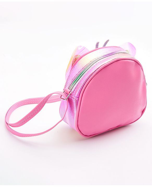 Babyhug Glitter Sling Bag - Multicolour
