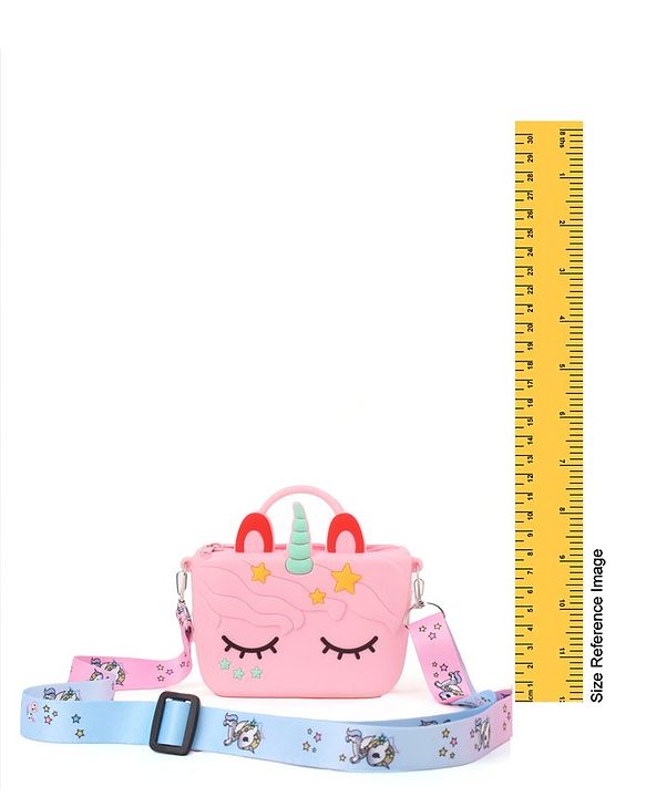 Babyhug Sling Bag Unicorn Design - Pink