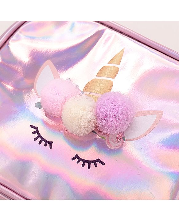 Pine Kids Sling Bag Unicorn Design - Pink