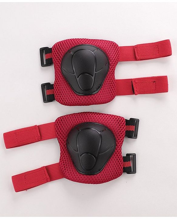 Pine Kids Safety and Protective Gear Accessories Small Size - Red| Ideal for Cycling and Skating