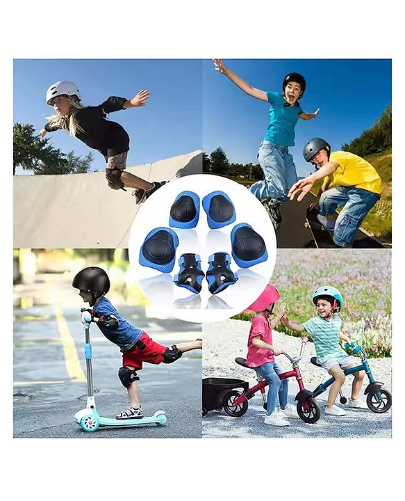 Pine Kids 3 in 1 Safety & Protective Gear Pads Small Size - Blue
