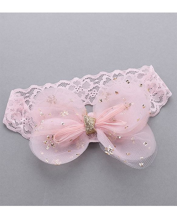 Babyhug Free Size Headband Set of 3 - Multioclour