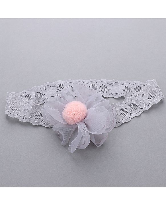 Babyhug Free Size Headband Set of 3 - Multioclour