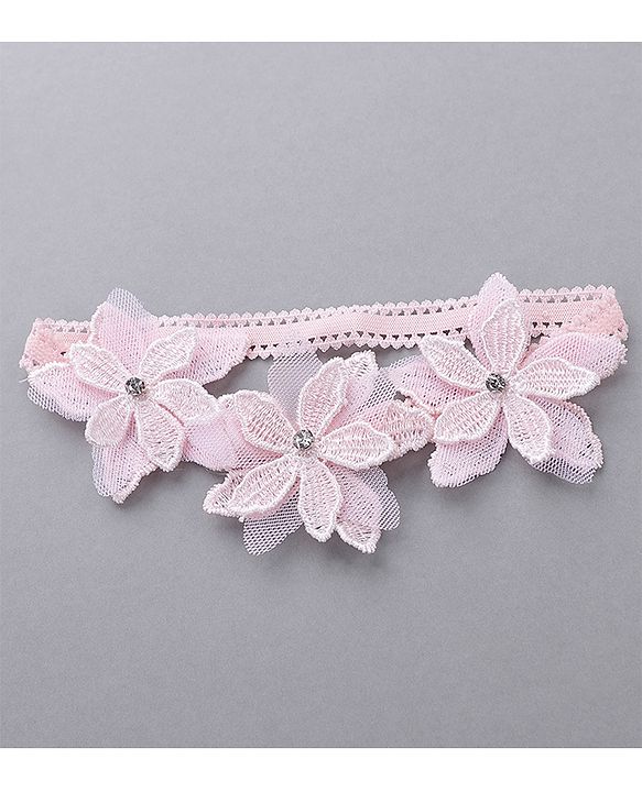Babyhug Free Size Head Band Set of 3 - Multicolour