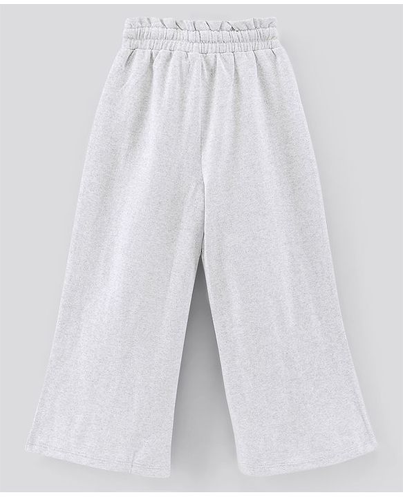 Pine Kids Short Sleeves Top & Lounge Pant Amazing Print - Light Grey