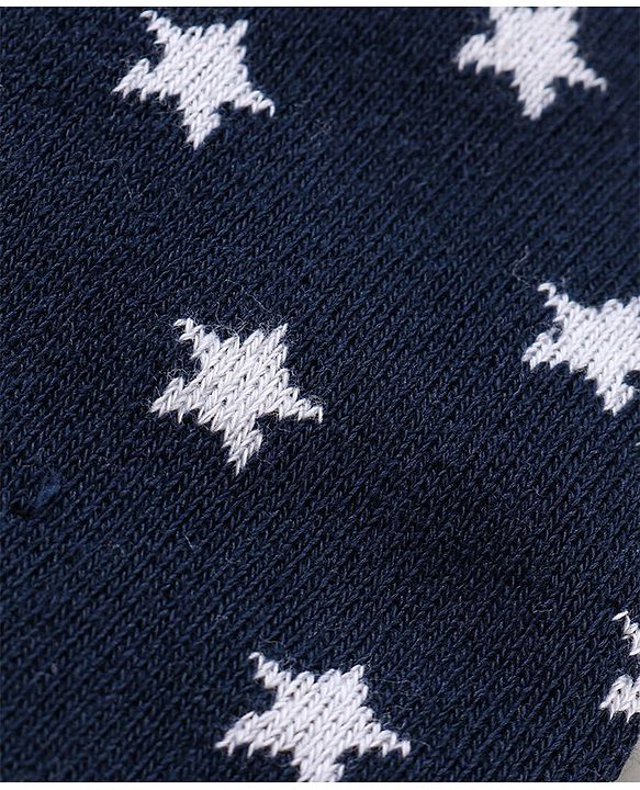 Pine Kids Anti Microbial Washed Soft Terry Socks Set of 2 Pairs - Navy