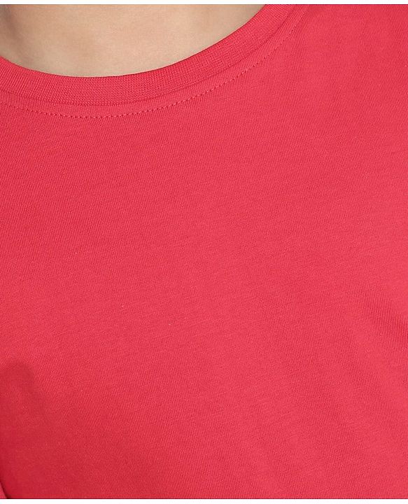 Pine Kids Full Sleeves Biowashed Solid T-Shirts Text Print Pack of 2 - Navy Red