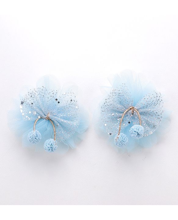 Babyhug Hair Accessories Combo Pack of 5 - Blue