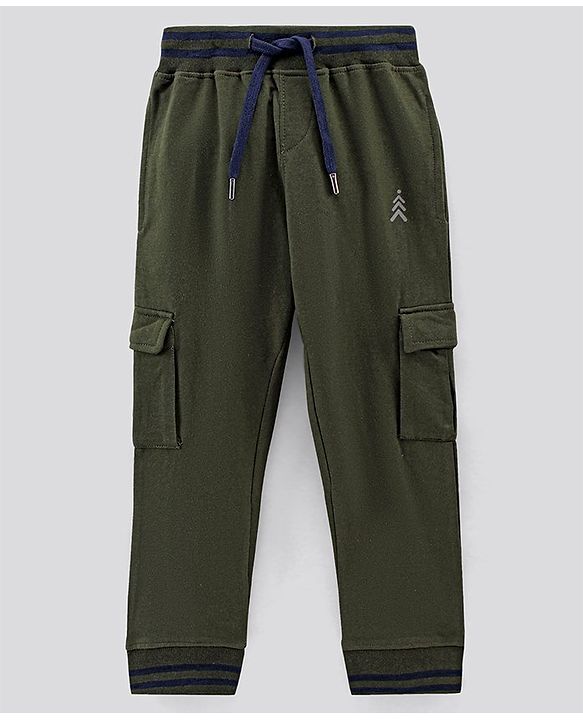 Pine Kids Full Length Lounge Pant - Olive