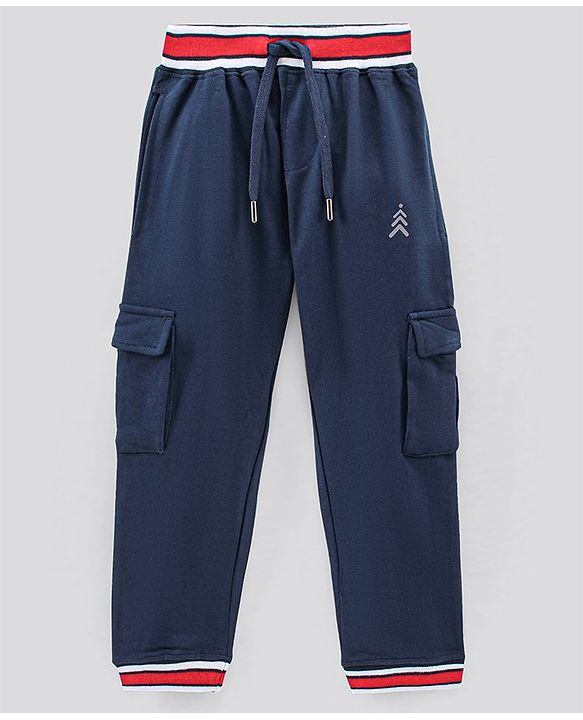 Pine Kids Full Length Biowashed Lounge Pant - Blue