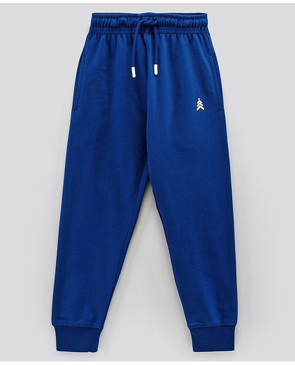 Pine Kids Biowash Full Length Lounge Pants Pack of 2 - Royal Blue Olive Green