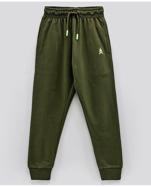 Pine Kids Biowash Full Length Lounge Pants Pack of 2 - Royal Blue Olive Green